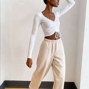 Wilfred Free Lynx Longsleeve in Tuscany Rose